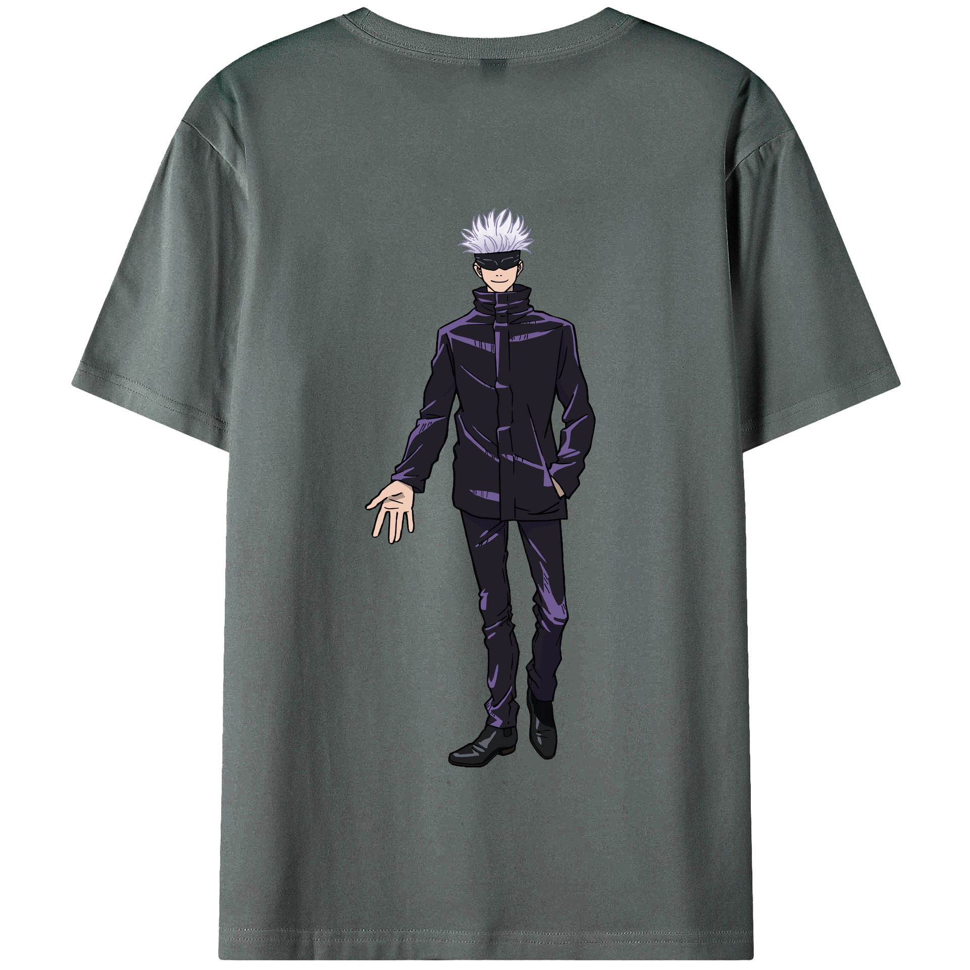 （画像用） 呪術廻戦 Jujutsu Kaisen 綿100％半袖Tシャツ（背面プリント）